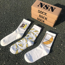 Load image into Gallery viewer, Go Bananas Socks - 3/pack
