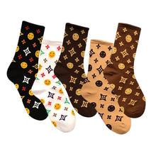 Load image into Gallery viewer, Fashionista Socks (5 pack)
